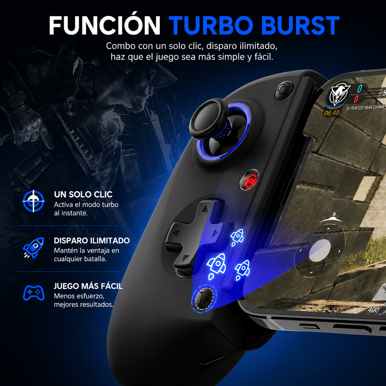 Control Gaming Pro para móvil